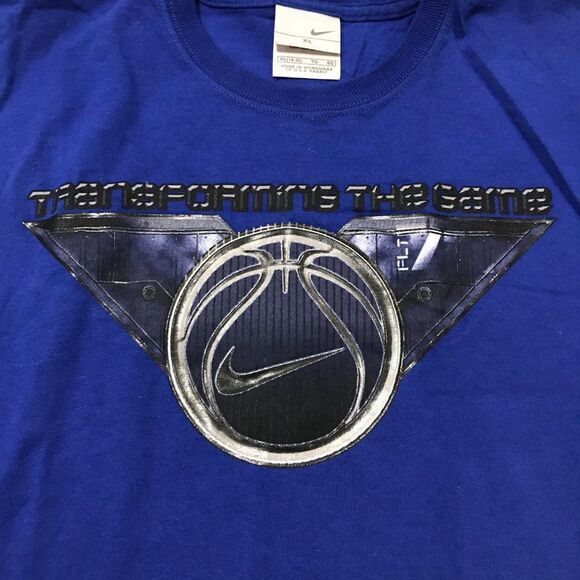 Nike Hoops Transforming the Game blue sleeveless‎ shirt XL - Picture 2 of 5